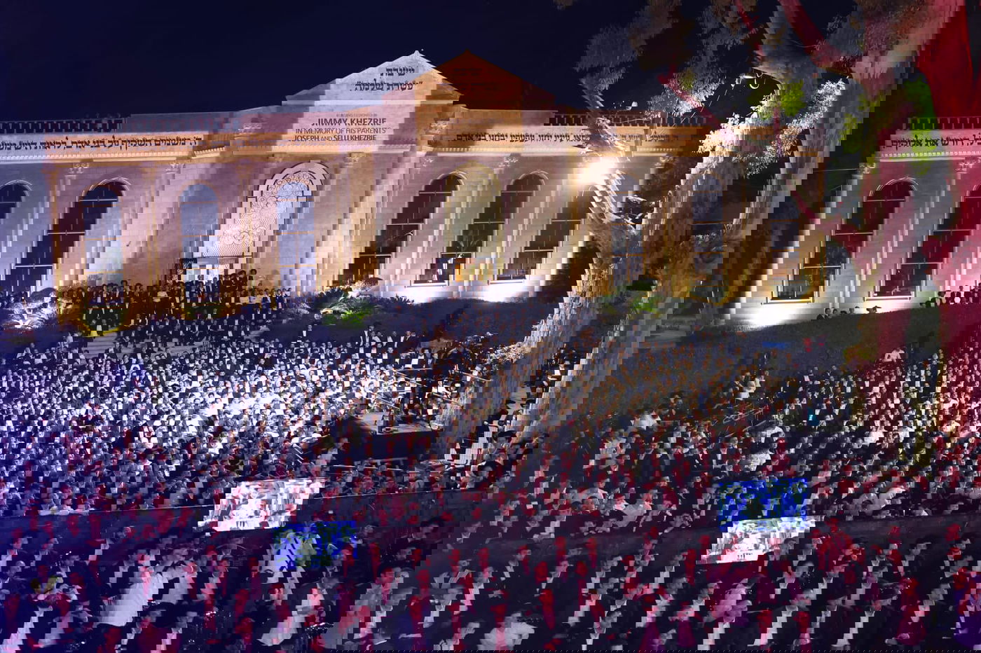 חנוכת ארון הקודש הגדול והמפואר בעולם ב'עטרת שלמה'