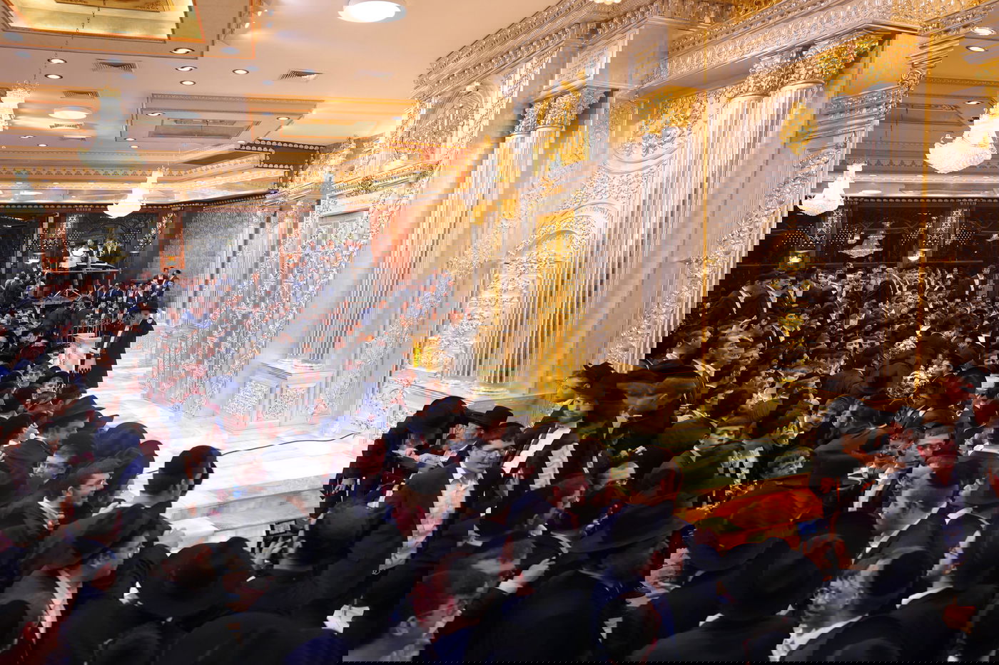 חנוכת ארון הקודש הגדול והמפואר בעולם ב'עטרת שלמה'