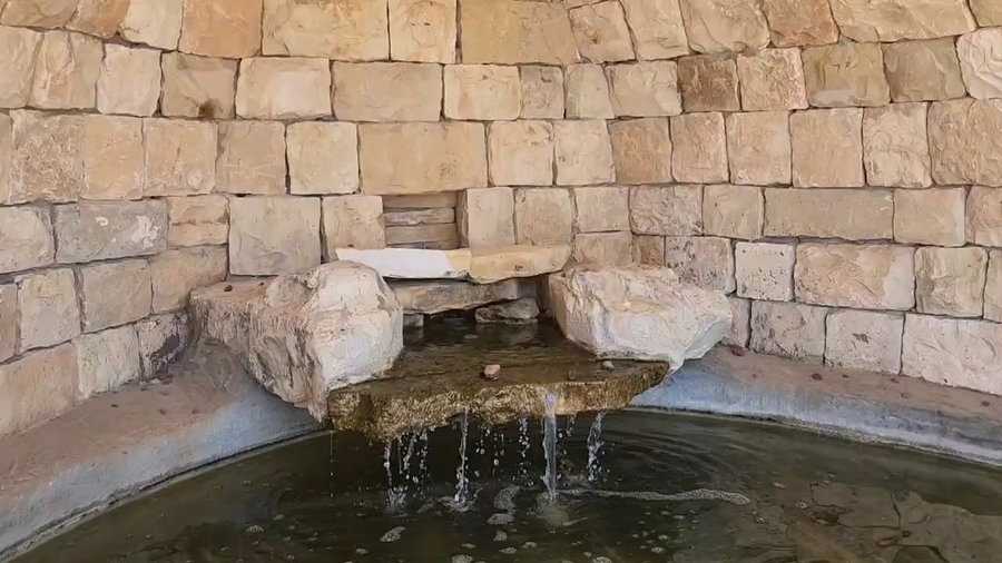 שחזור עין חותם בפארק נוף הבנים בכפר חורפיש