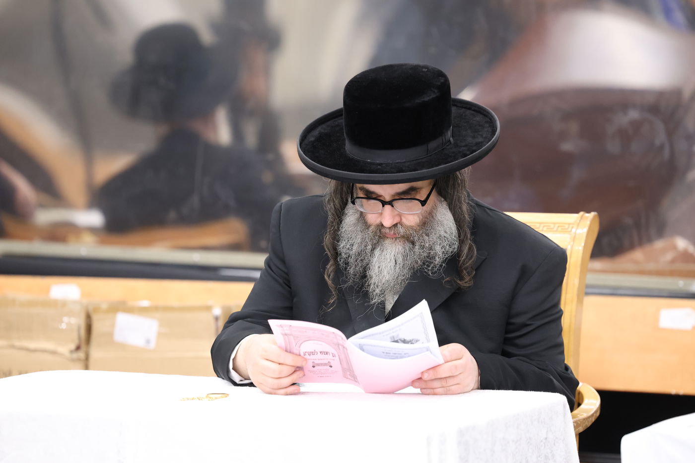 מסיבת חומש בתלמוד תורה סאטמר בירושלים