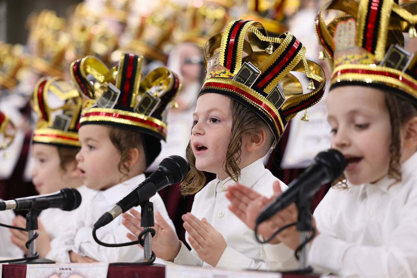 מסיבת חומש בתלמוד תורה סאטמר בירושלים