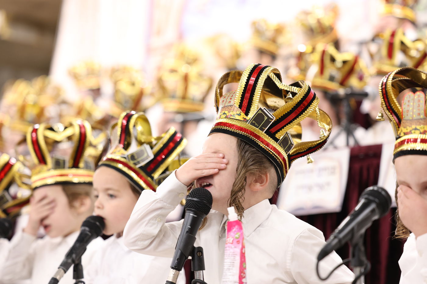 מסיבת חומש בתלמוד תורה סאטמר בירושלים