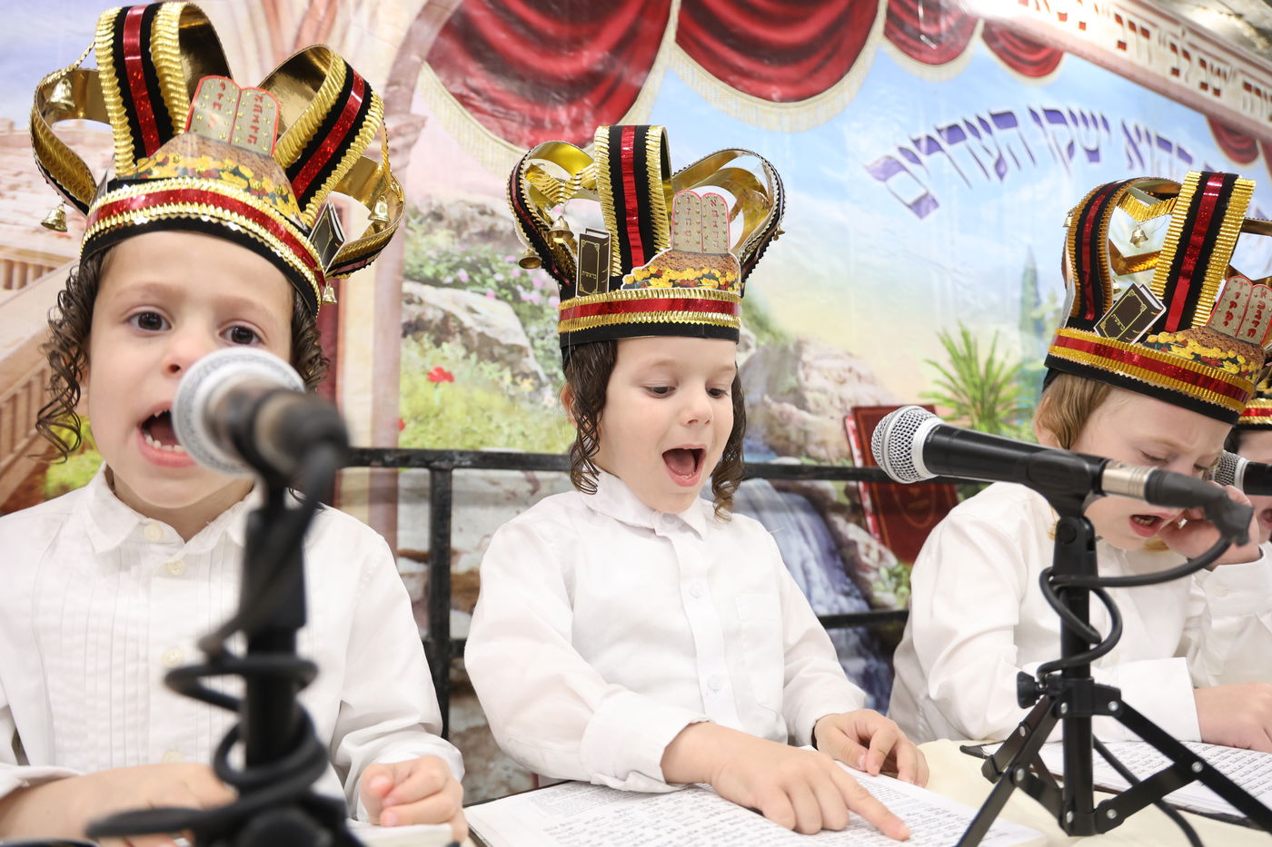 מסיבת חומש בתלמוד תורה סאטמר בירושלים