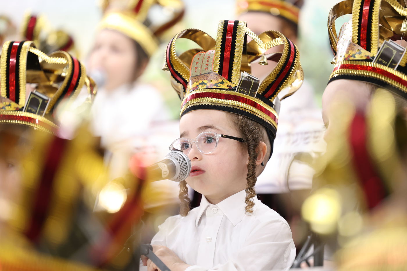 מסיבת חומש בתלמוד תורה סאטמר בירושלים