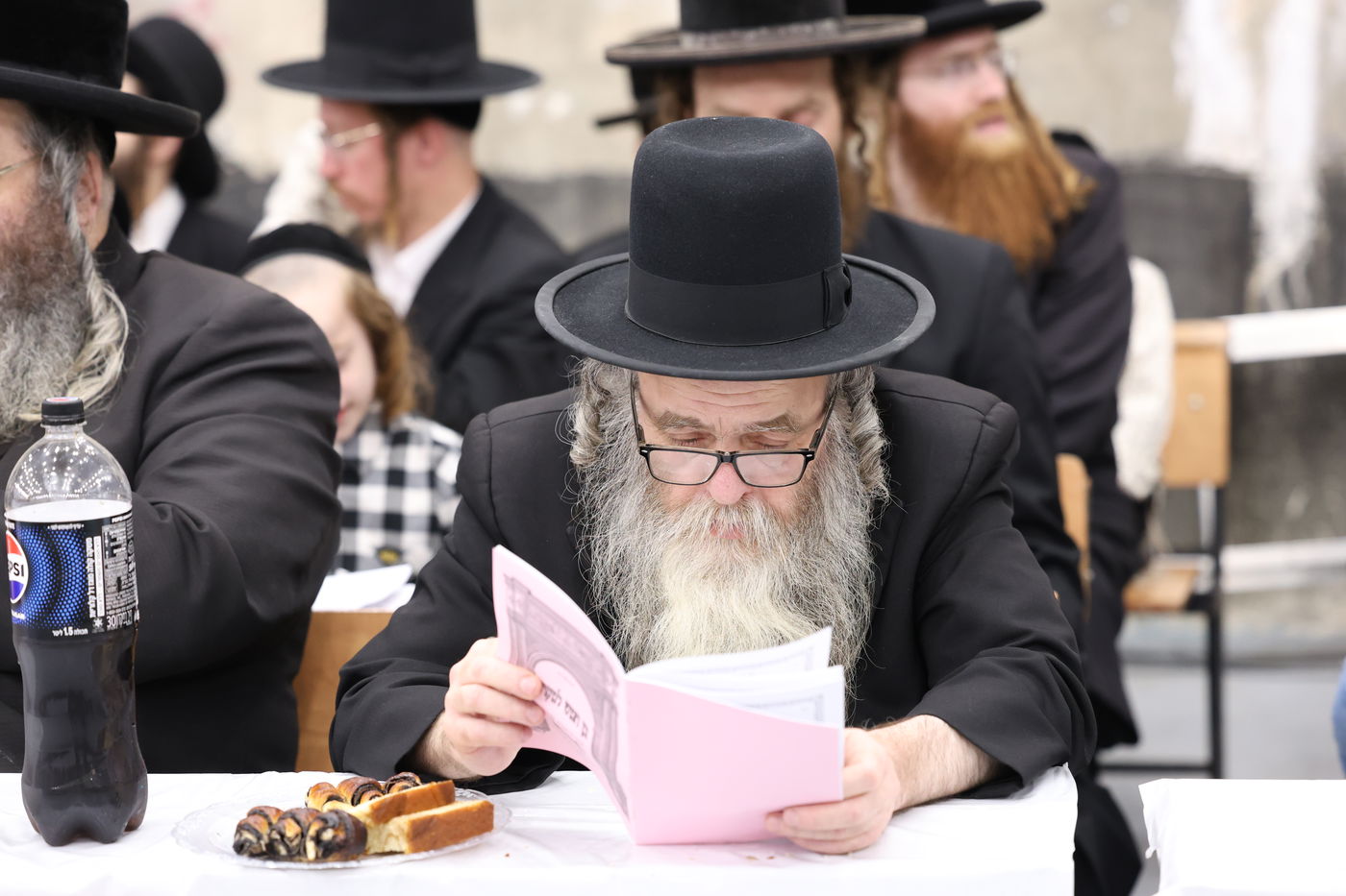 מסיבת חומש בתלמוד תורה סאטמר בירושלים