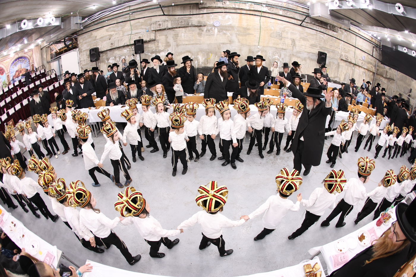 מסיבת חומש בתלמוד תורה סאטמר בירושלים