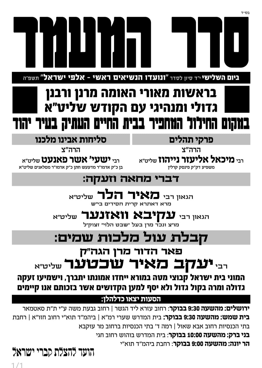 הטענות לחילולי קברים ביהוד: מאות יפגינו הבוקר בעצרת מחאה