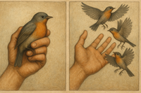 טוב ציפור אחת ביד משתיים על העץ