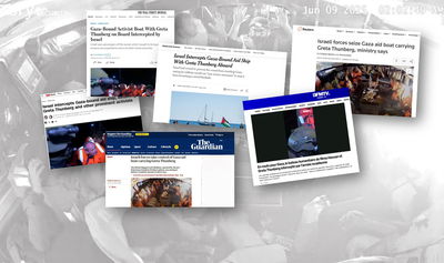 "חומר לבן מסתורי" ו"הסרטון האחרון": כך סיקרו בעולם את ההשתלטות הישראלית על המשט הפרו פלסטיני לרצועת עזה