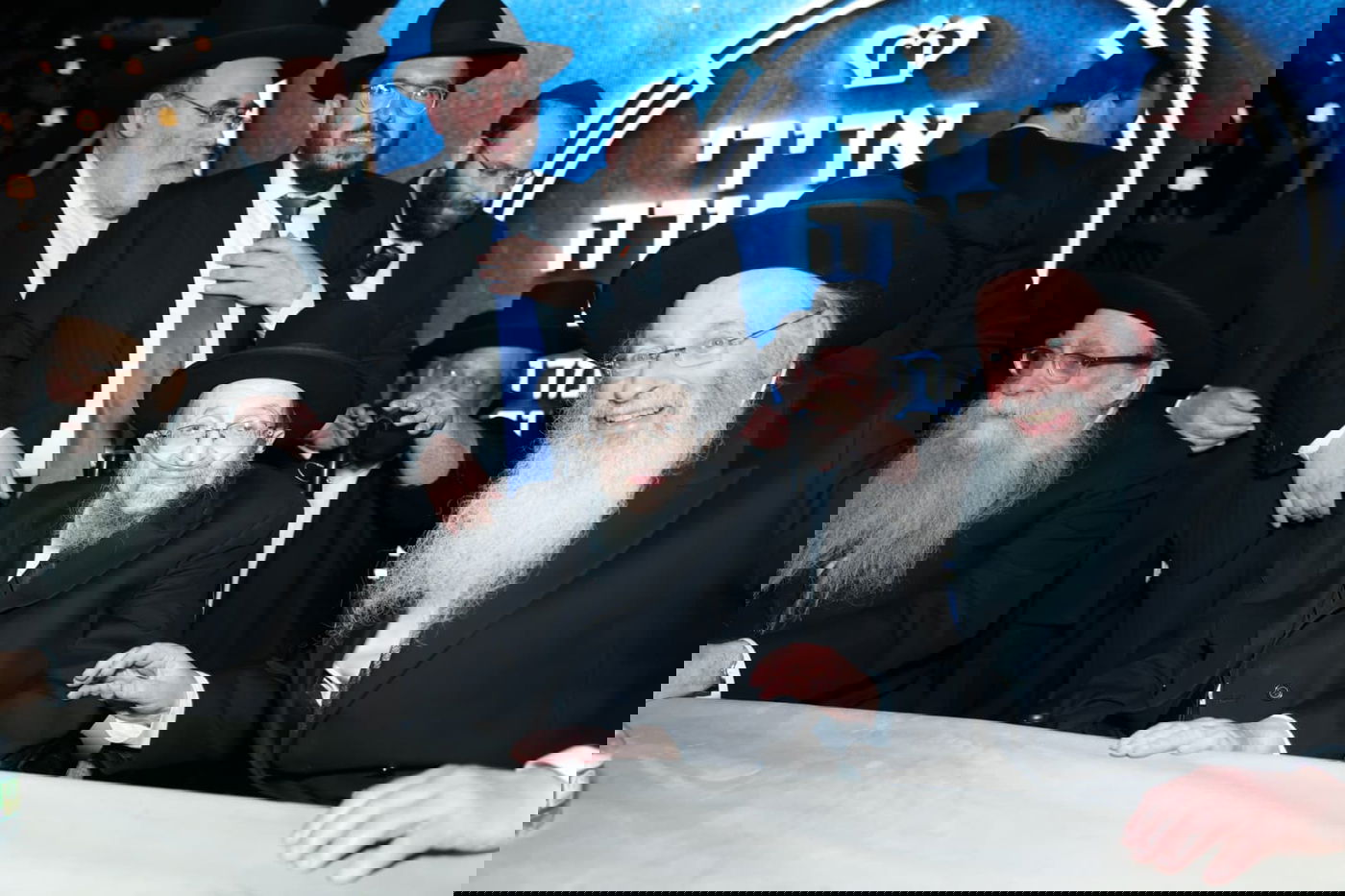 הגר"ש קמנצקי זצ"ל בהופעתו האחרונה לפני הקהל במעמד אדירי התורה בליקווד