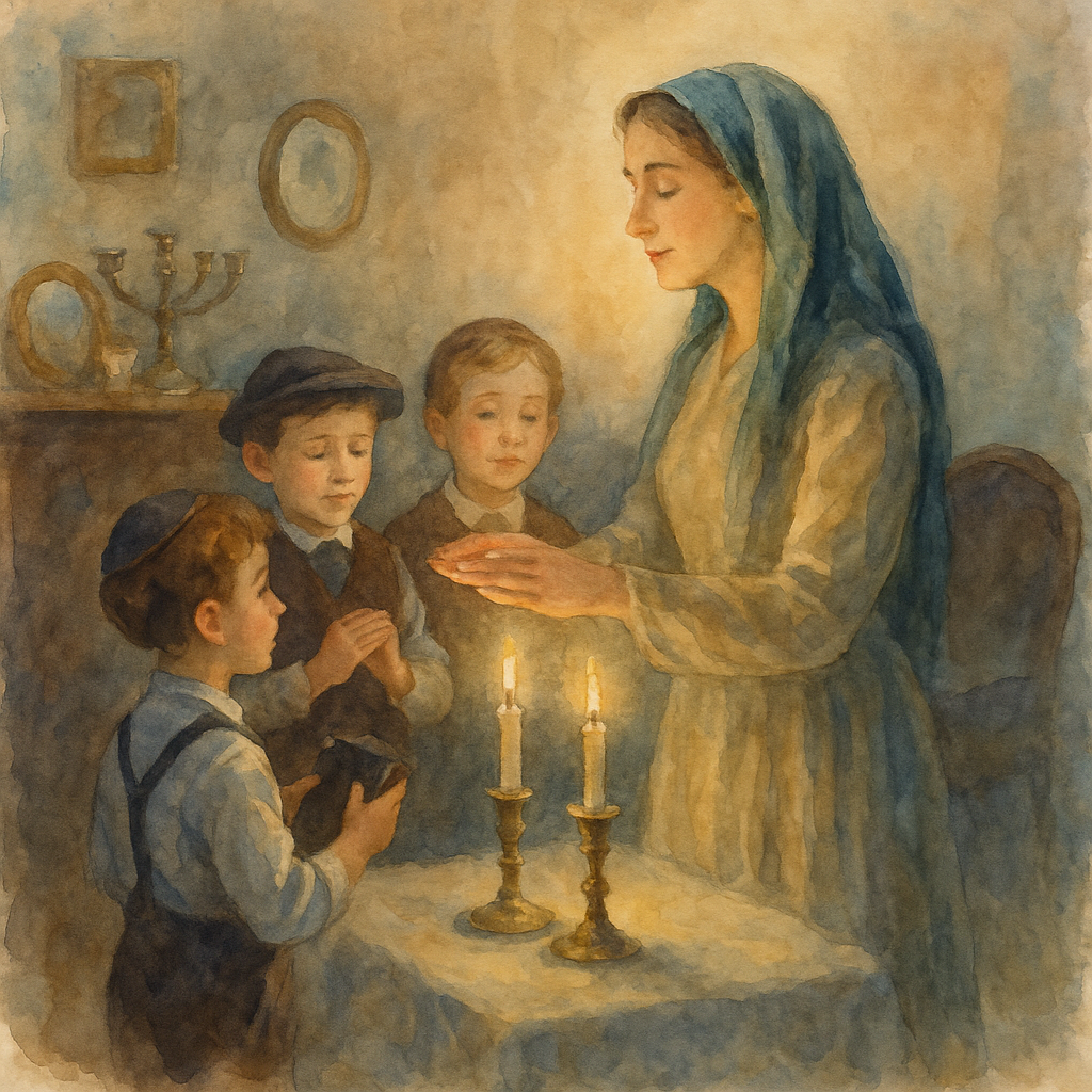 מוציאה ידי חובה אחרים? נרות שבת