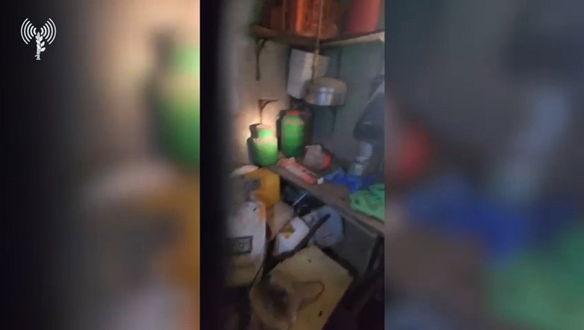 מעבדת המטענים שנתפסה בטול כרם