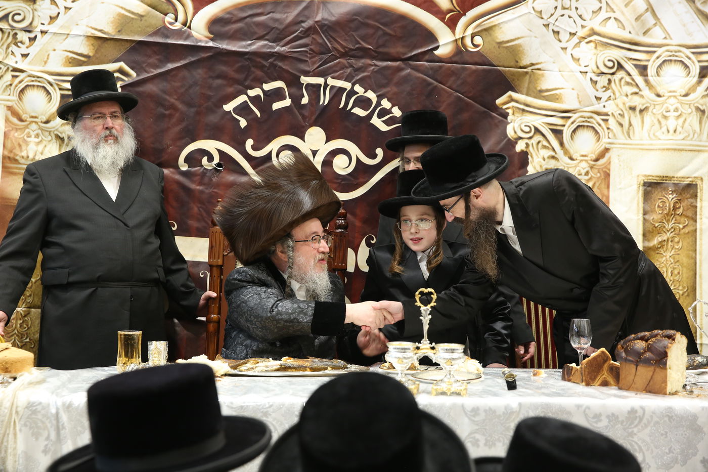 שמחת בר המצווה לנכד האדמו"ר מביאלה ב"ב