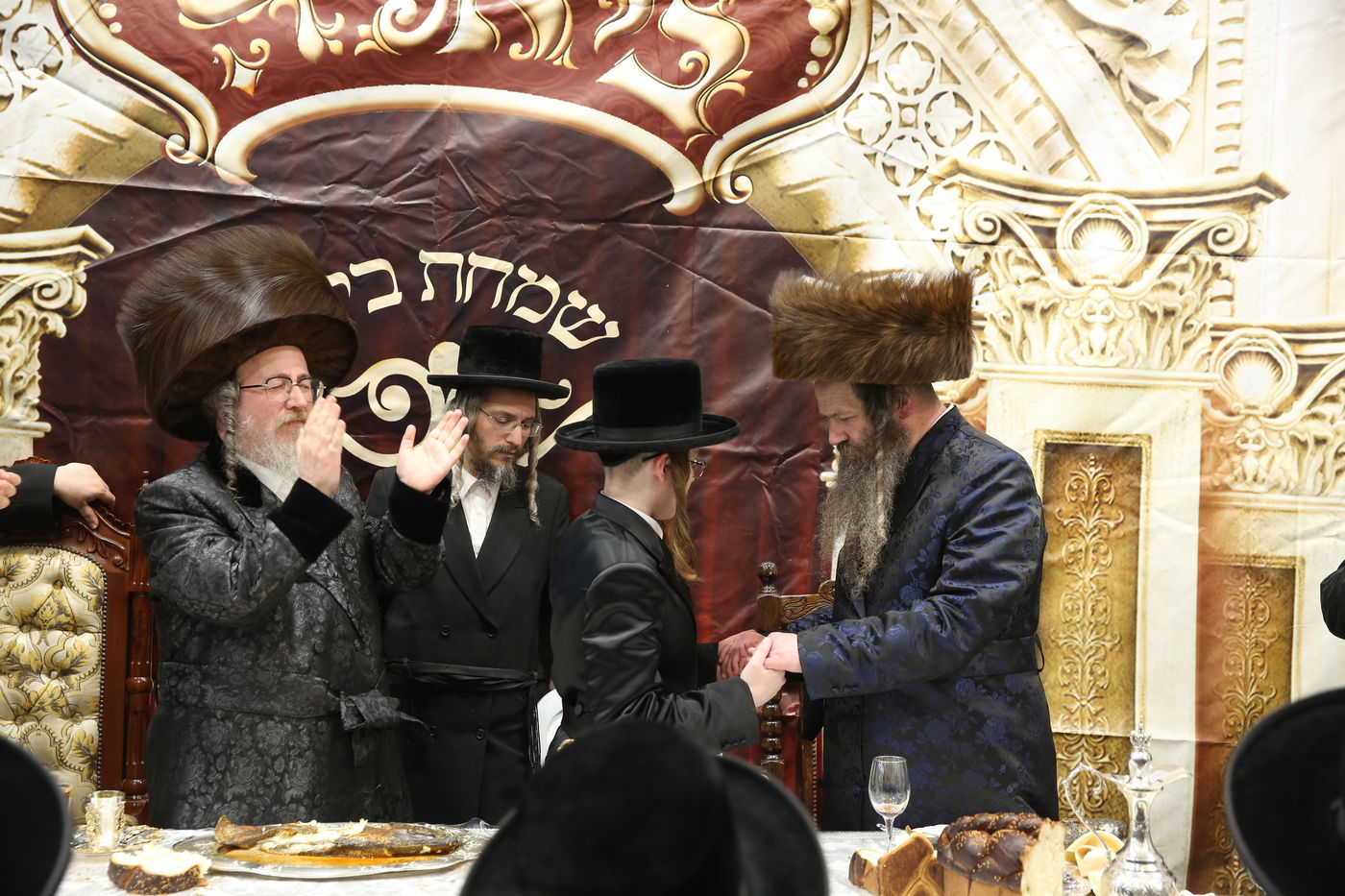 שמחת בר המצווה לנכד האדמו"ר מביאלה ב"ב