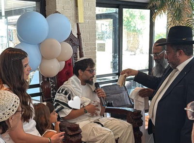 הזמר פאר טסי חגג ברית לבנו הרביעי ושימש כסנדק