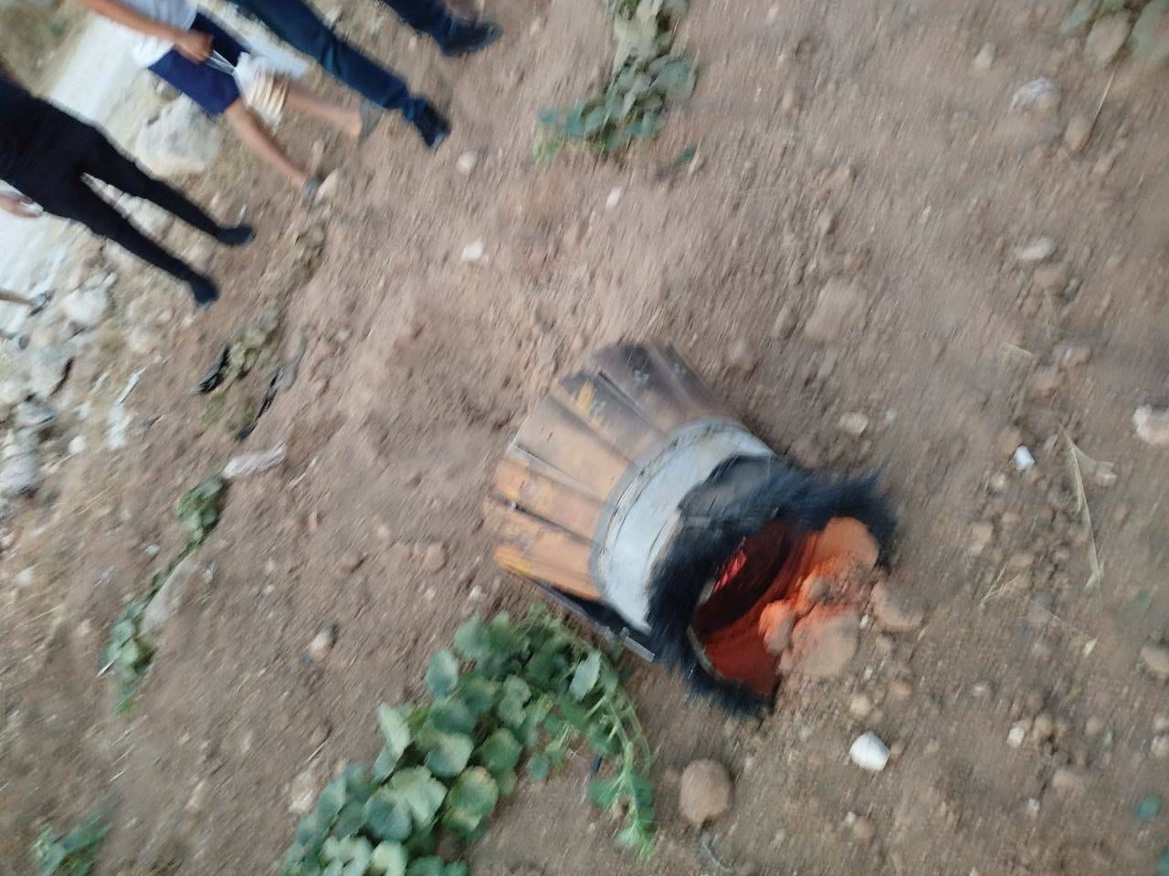 תיעוד ערבי - של נפילת רסיסים 