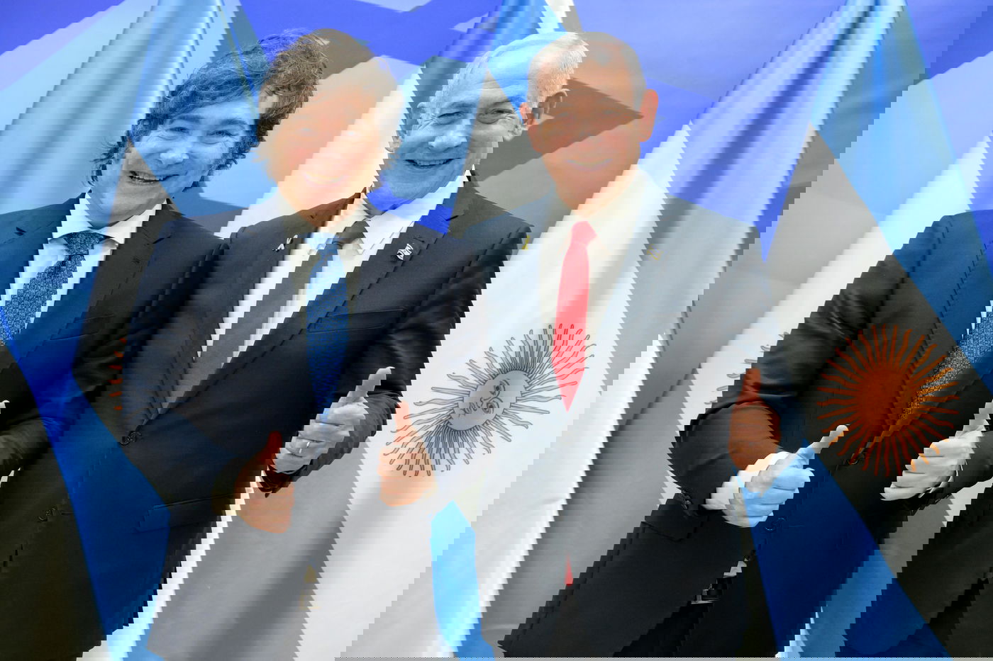 נתניהו ונשיא ארגנטינה