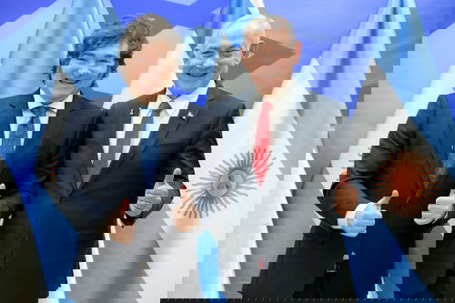 נתניהו ונשיא ארגנטינה