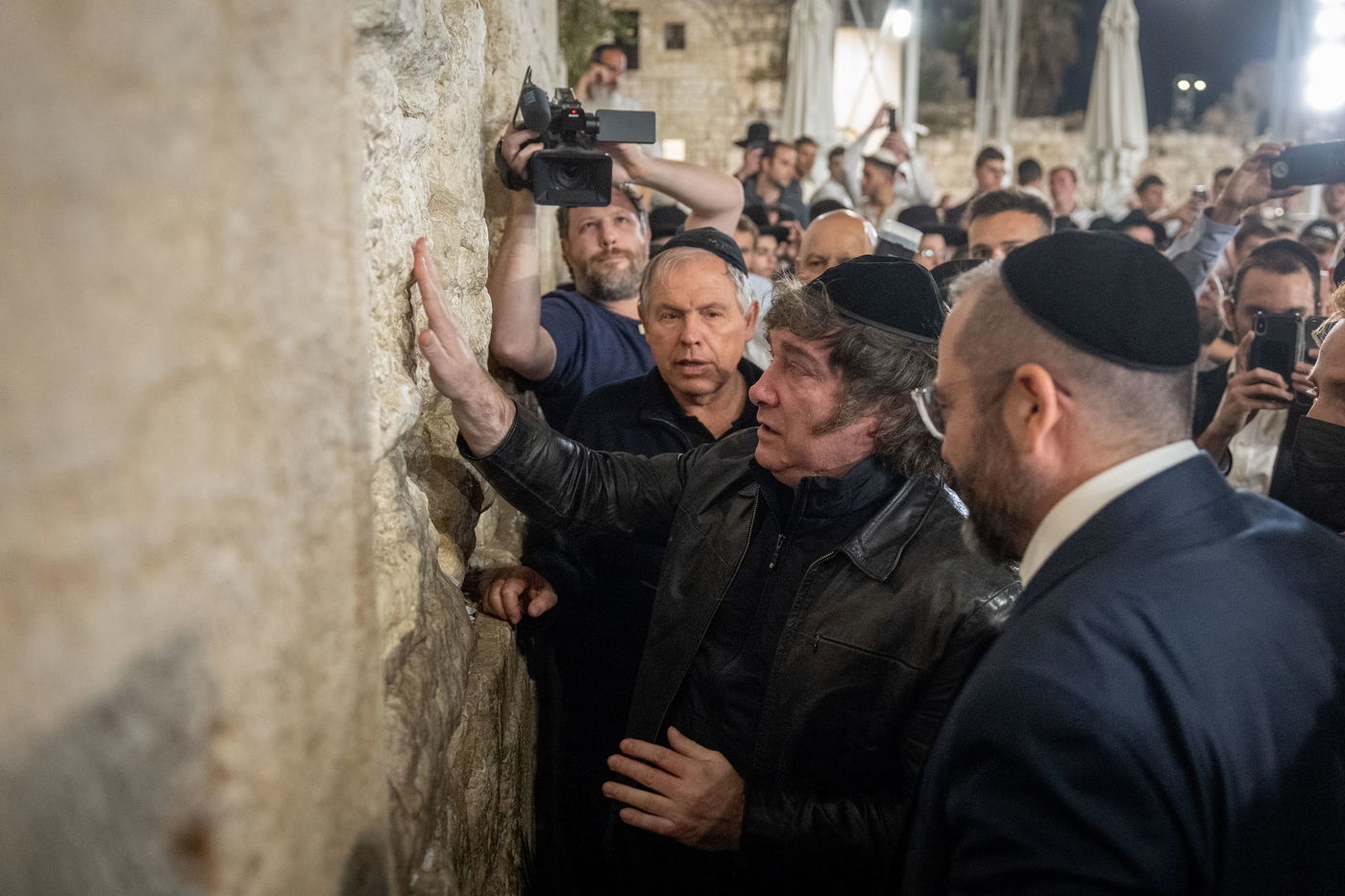 נשיא ארגנטינה בכותל המערב