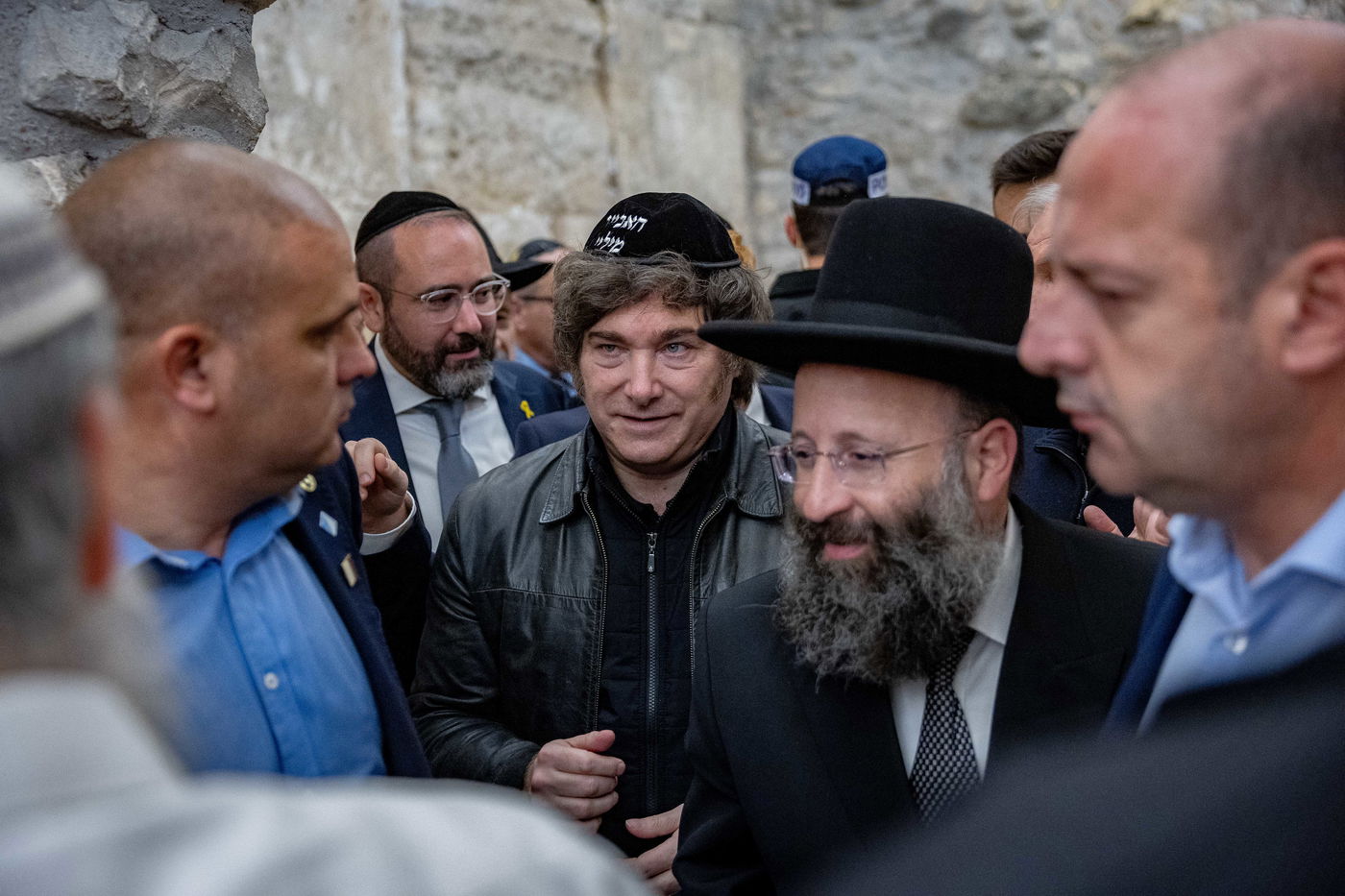 נשיא ארגנטינה בכותל המערב