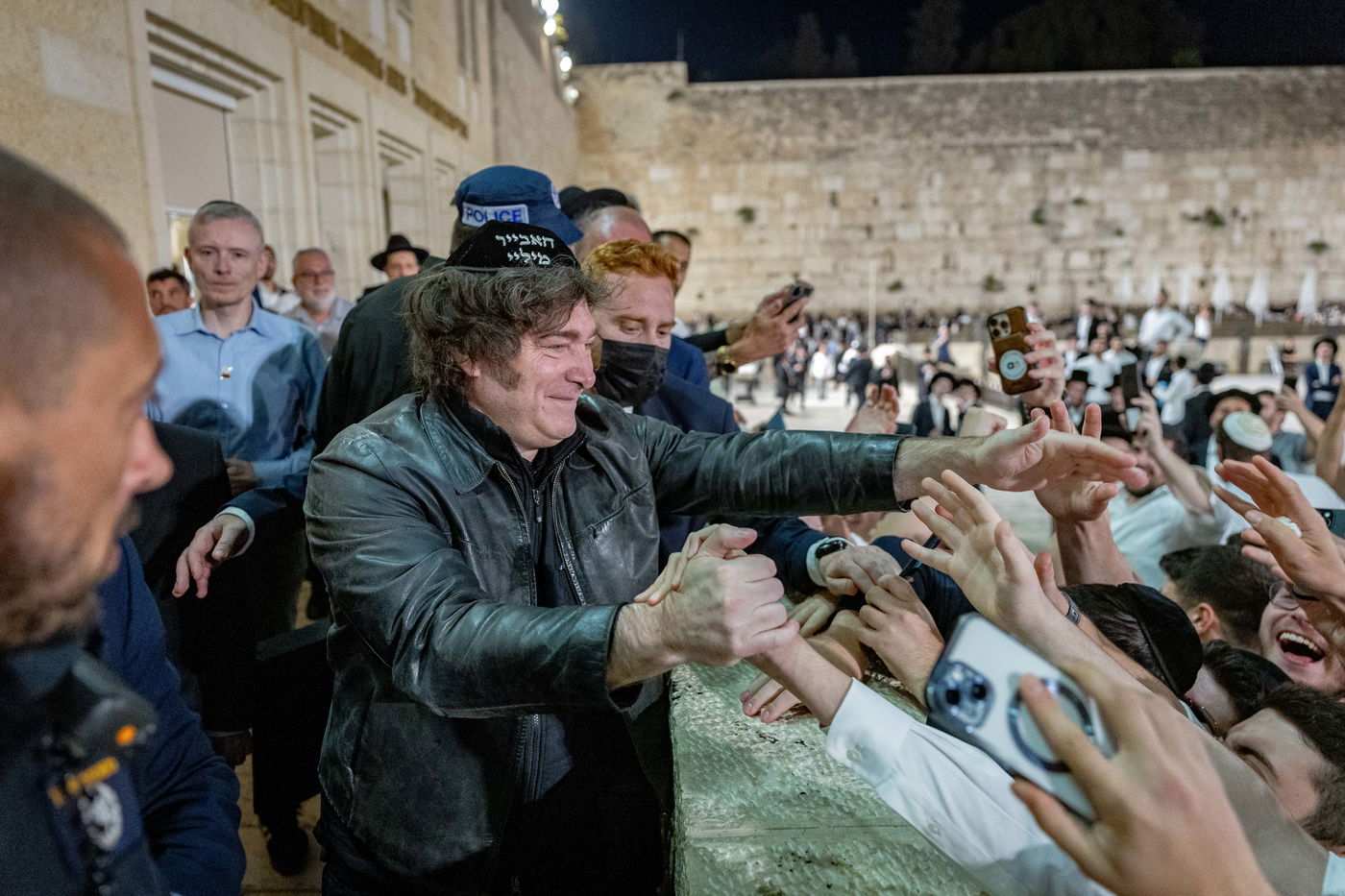 נשיא ארגנטינה בכותל המערב