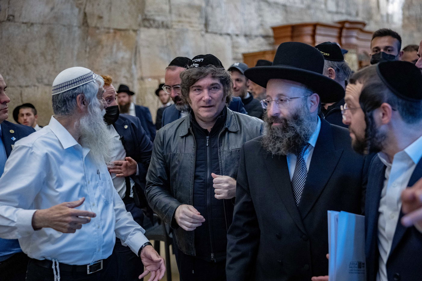 נשיא ארגנטינה בכותל המערב