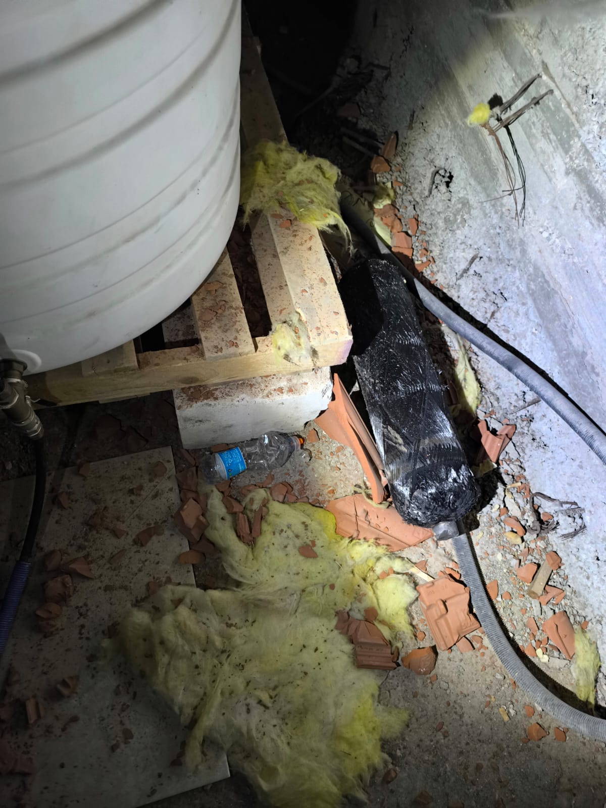 תיעוד של חלקי היירוט.