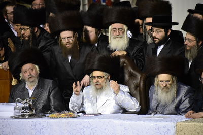 האדמו"ר מסאטמר שבת פרשת פקודי תשע"ו במירון