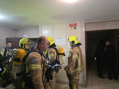 זירת שריפה | להמחשה