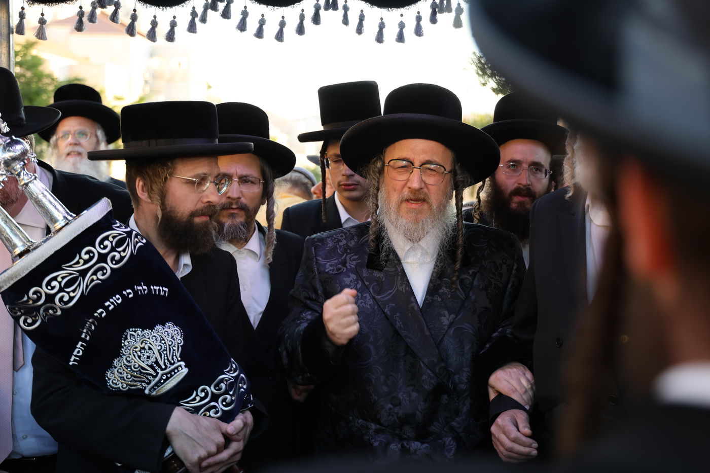 הכנסת ס"ת לביהמ"ד ביאלה ב"ב בביתר