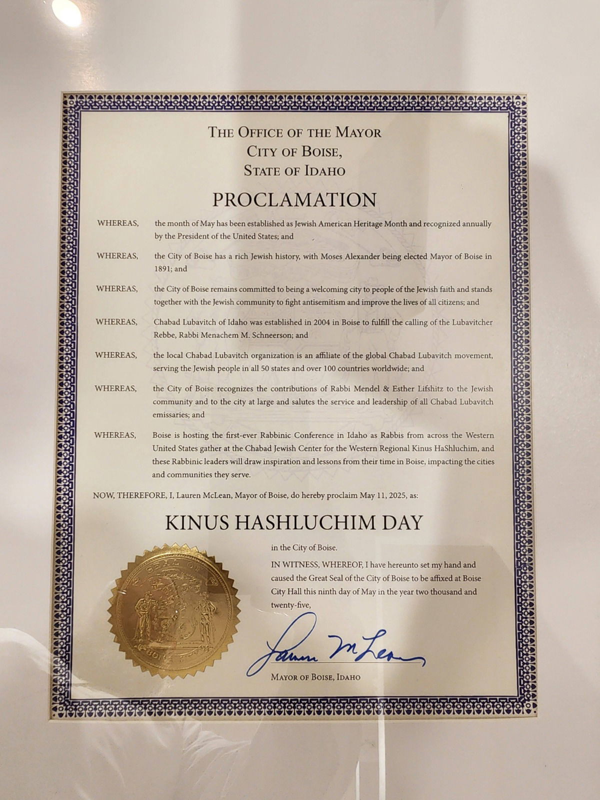 שופט העליון הניח תפילין: הכנס הנדיר של חב"ד באיידהו