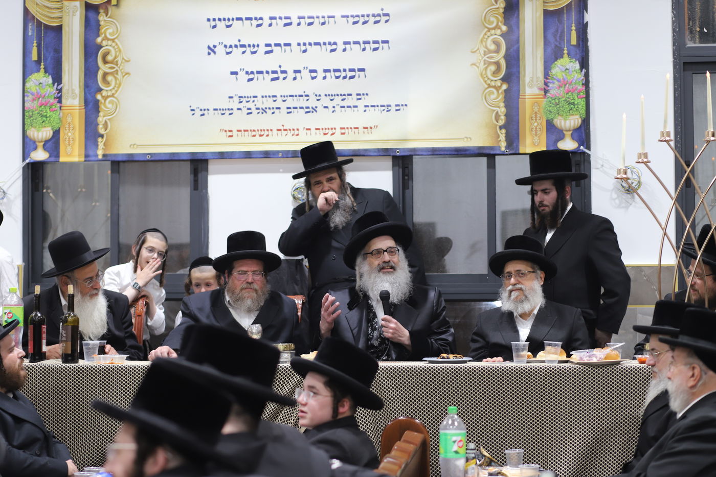 מעמד הכתרת הרה"ג ר' אלימלך שטרן 