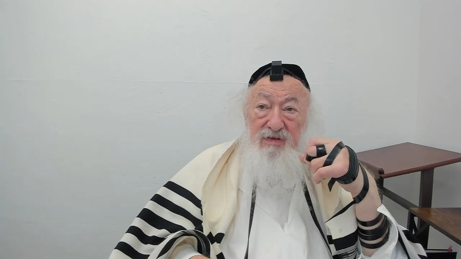 הרב יעקב דוד סטפנסקי בשיעור על מסכת בבא מציעא