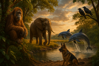 ישנם מינים שידועים כחכמים במיוחד