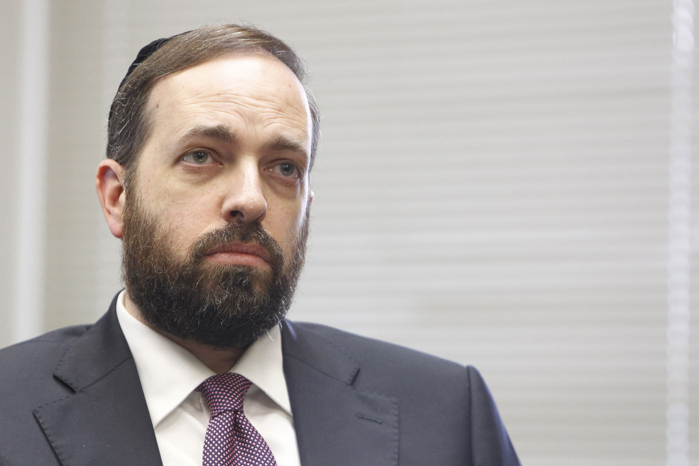 השר לשעבר אריאל אטיאס. ראש צוות המו"מ החרדי