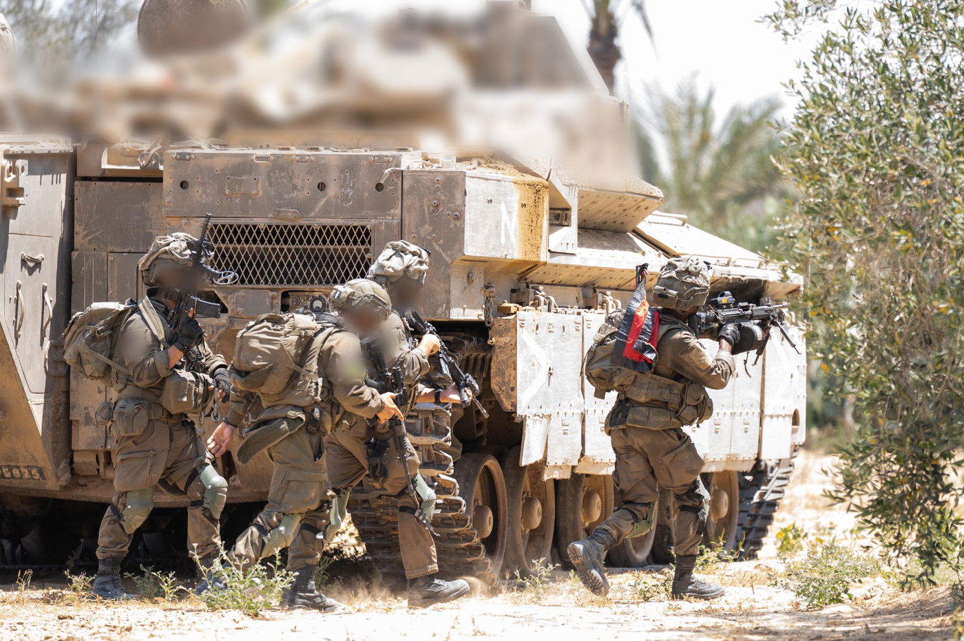 הפעילות ביממה האחרונה ברצועה