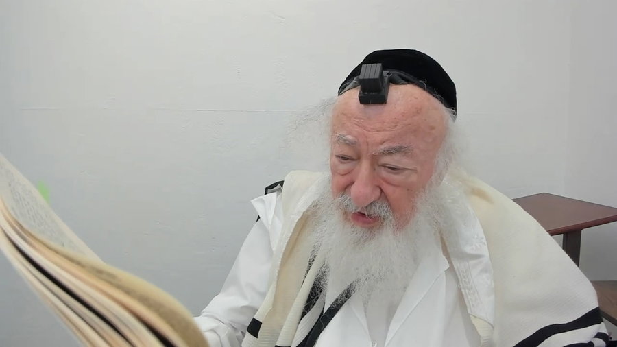 הרב יעקב דוד סטפנסקי בשיעור על מסכת בבא מציעא