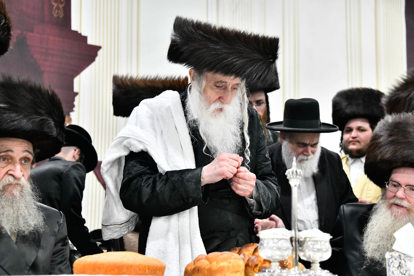 שמחת בית מכנובקא בעלזא - נחלת אהרן - בערגזאס