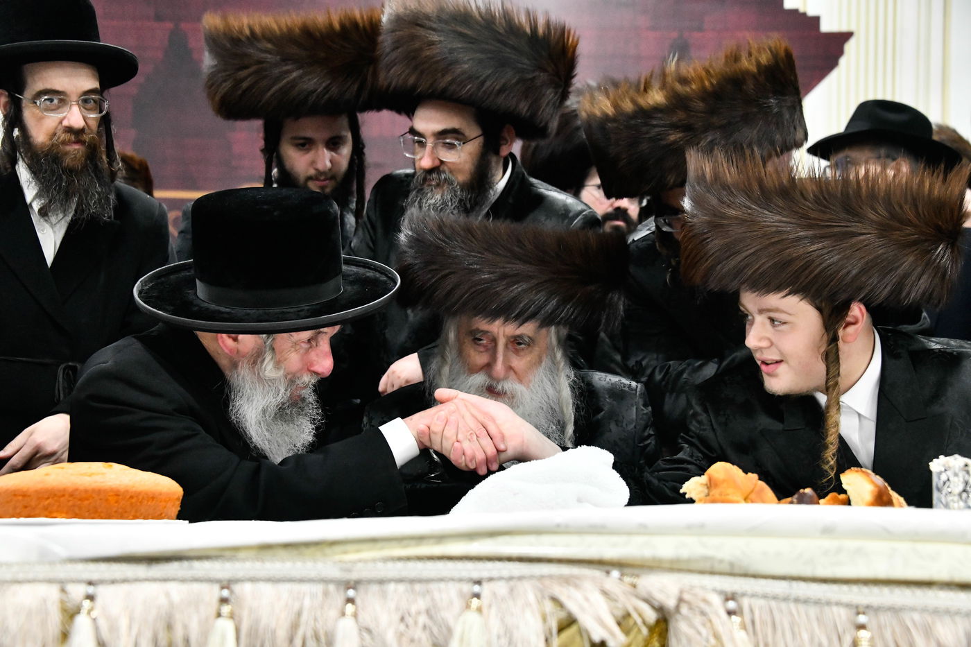 שמחת בית מכנובקא בעלזא - נחלת אהרן - בערגזאס