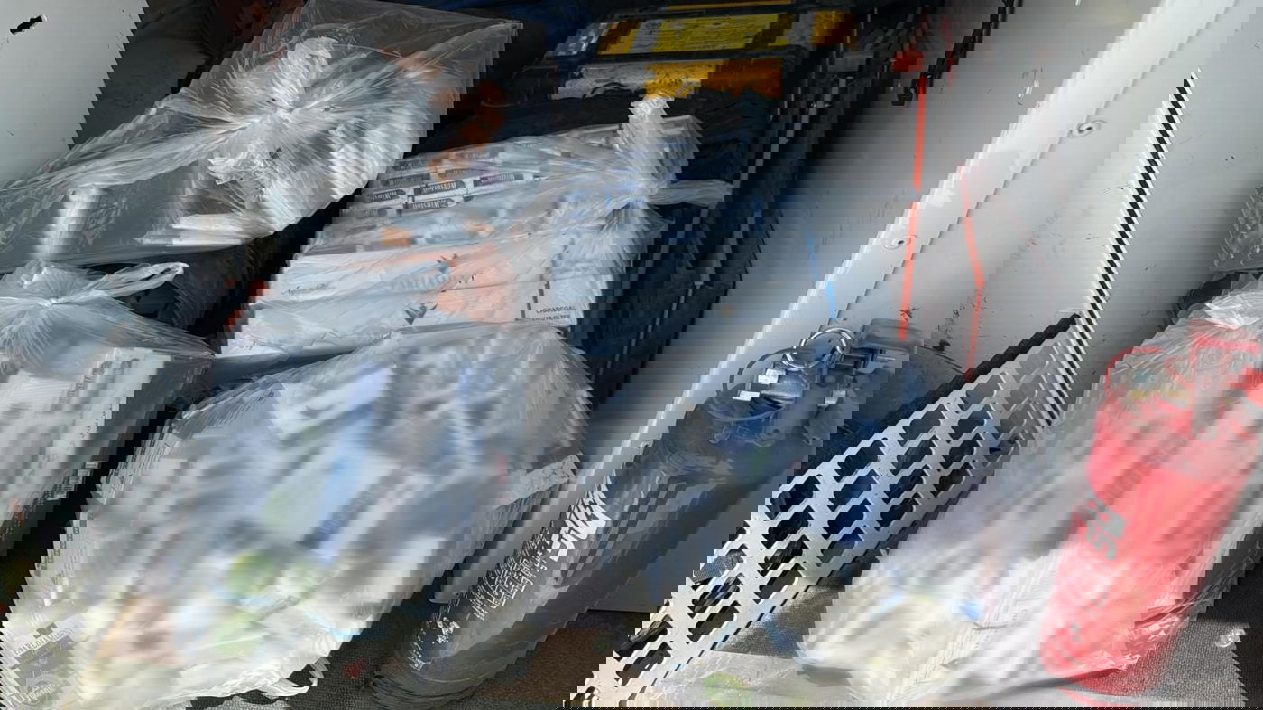 השלל שנתפס בפעילות