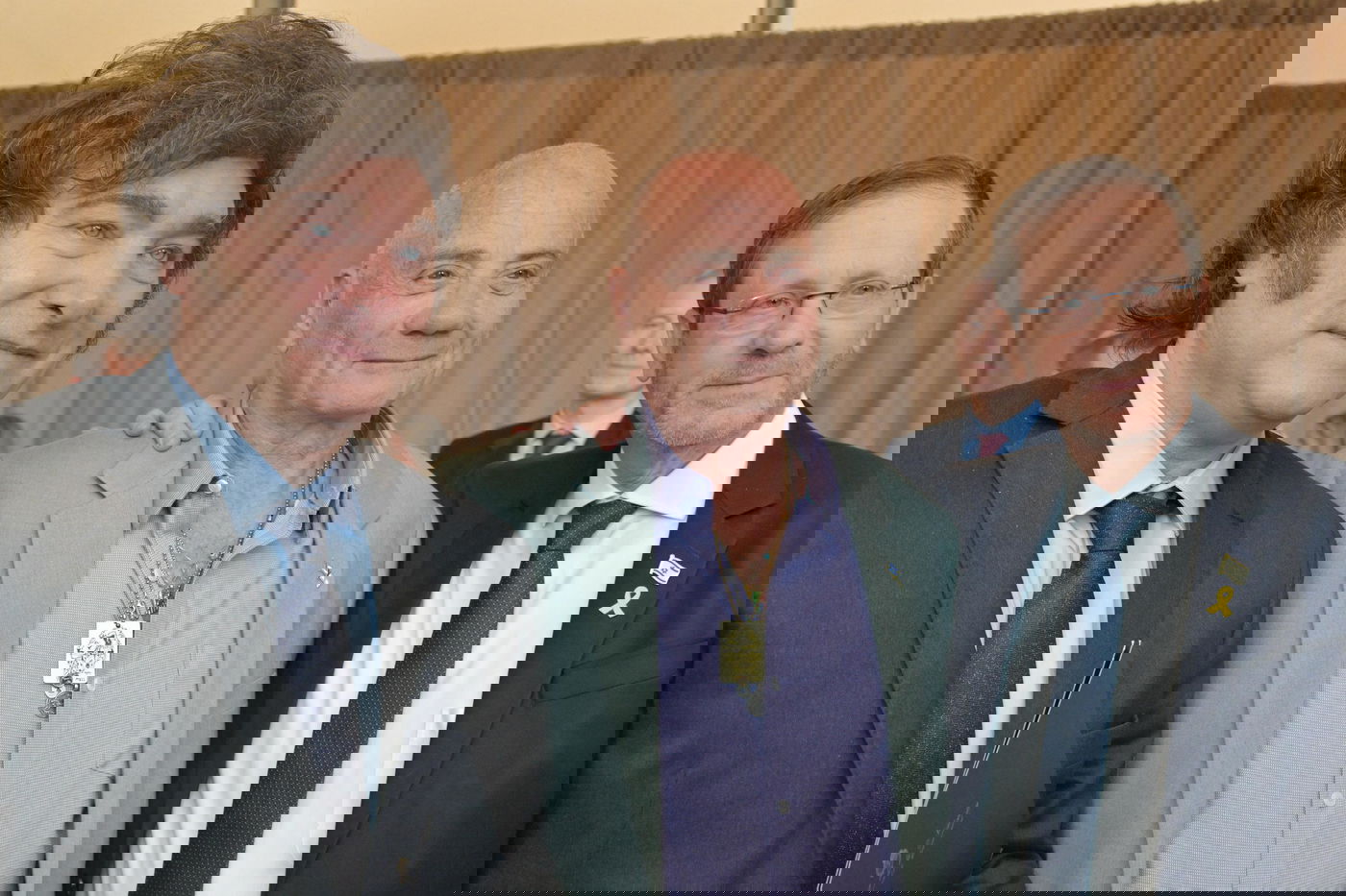 טקס חלוקת הפרס לנשיא ארגנטינה