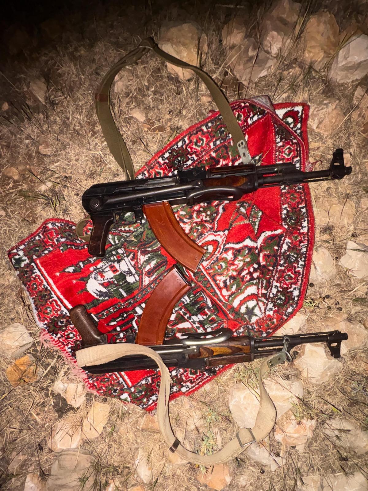 הפעילות אמש בסוריה ותפיסת נשק