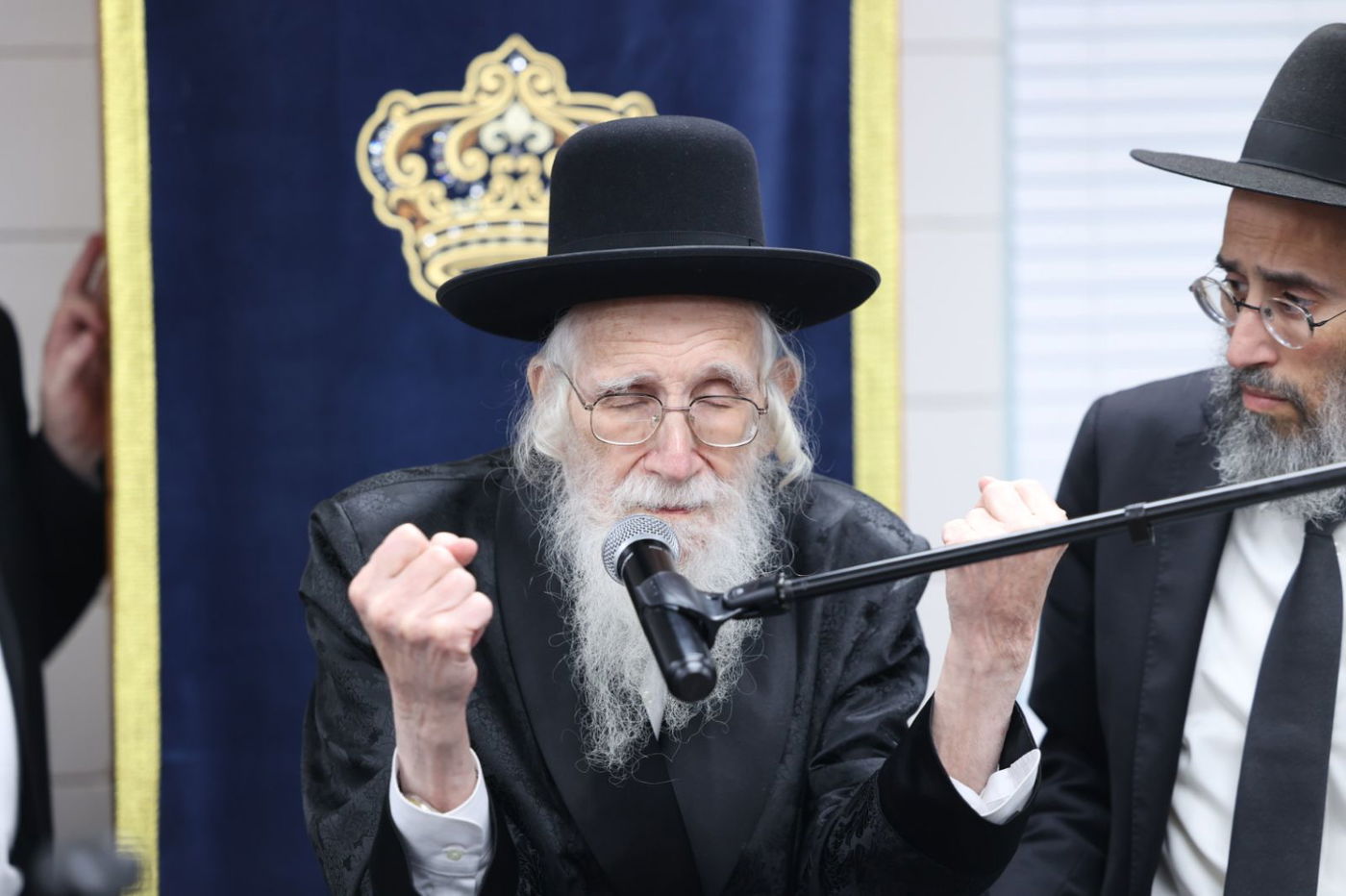 הגר"ע אויערבאך בביקור בארה"ב