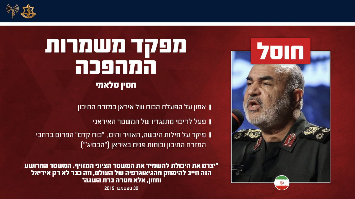 המחוסלים הבכירים באיראן