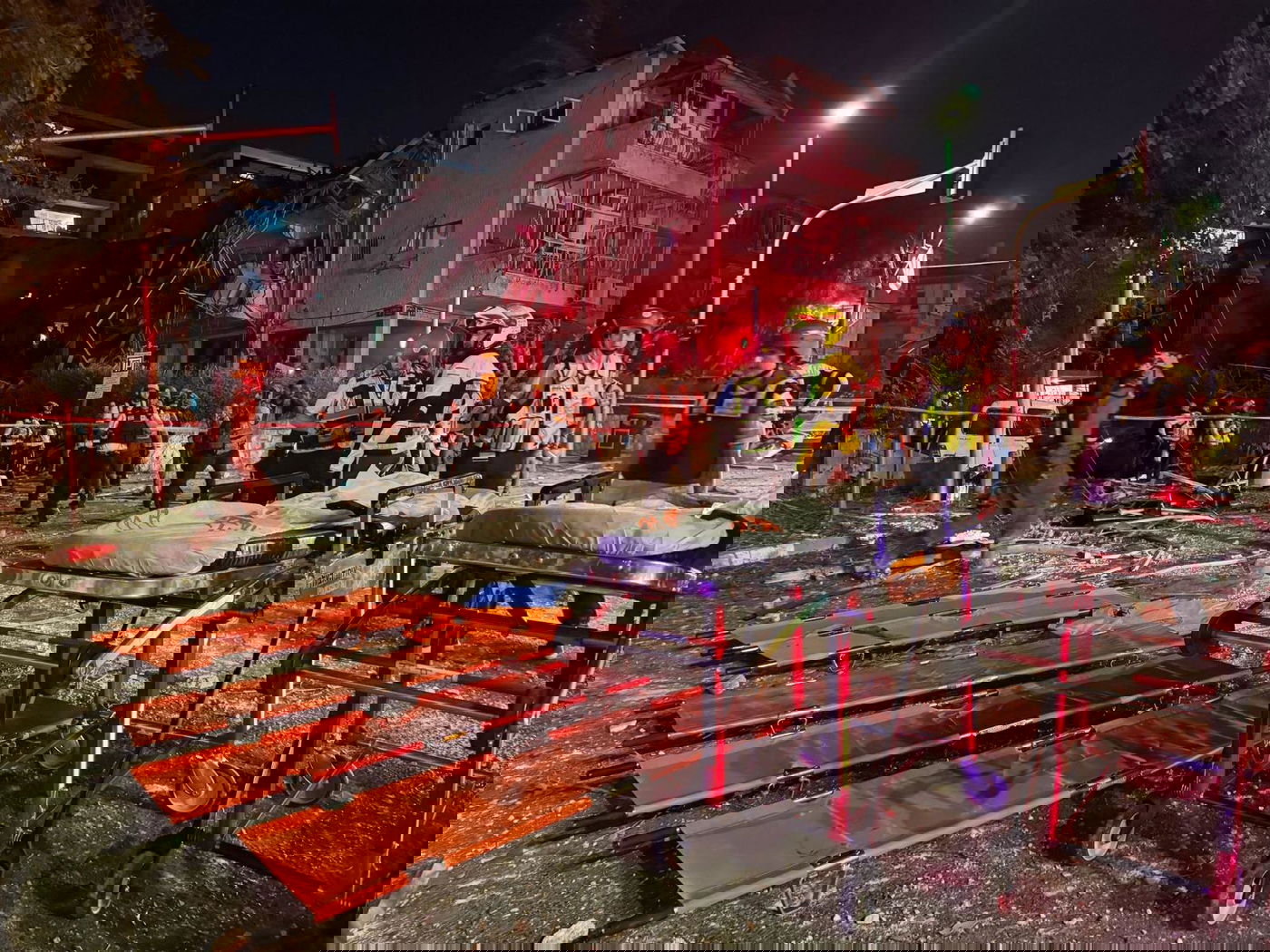 תיעוד מהזירה