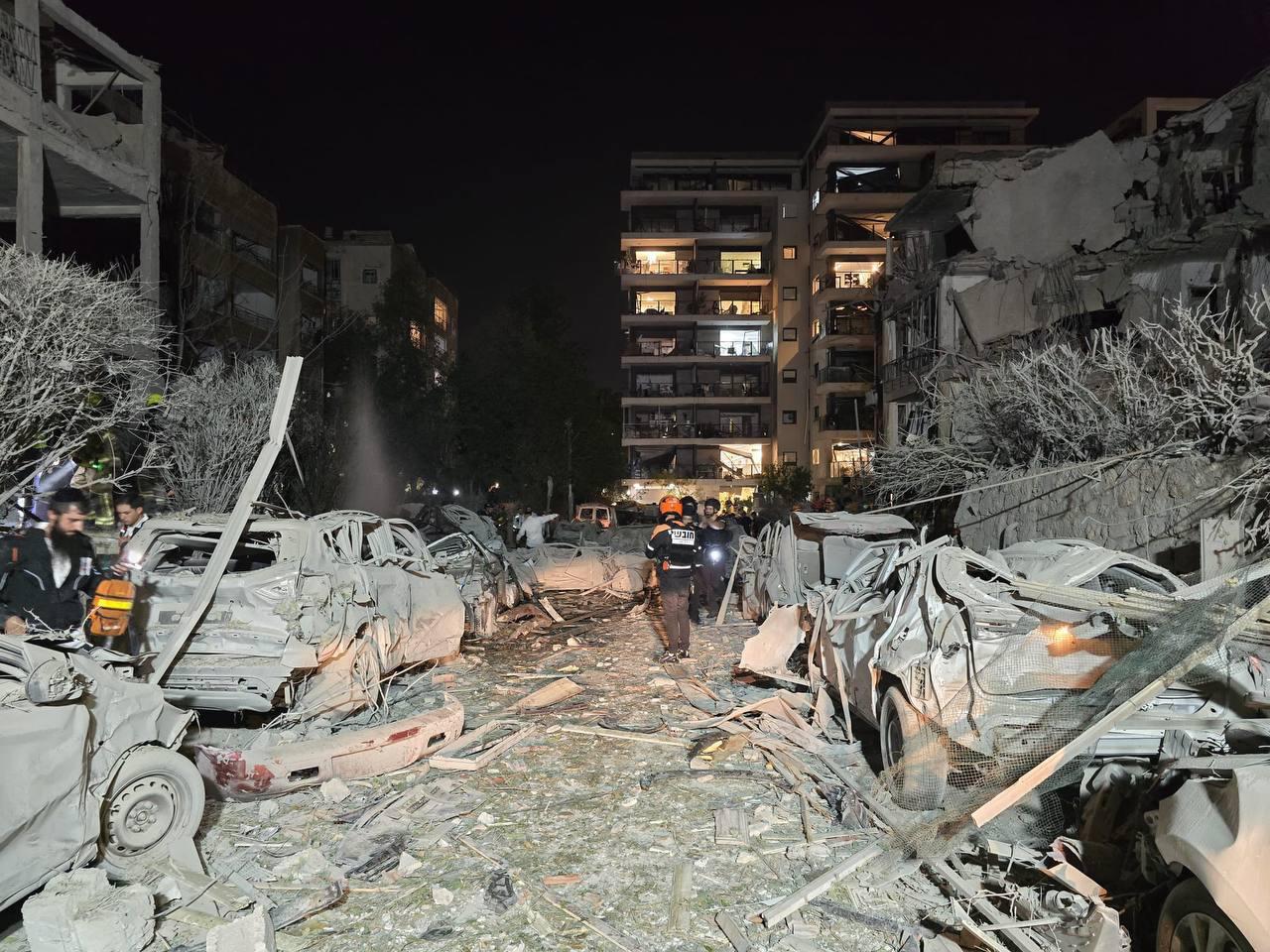 המתקפה מאיראן - תיעוד מהזירה