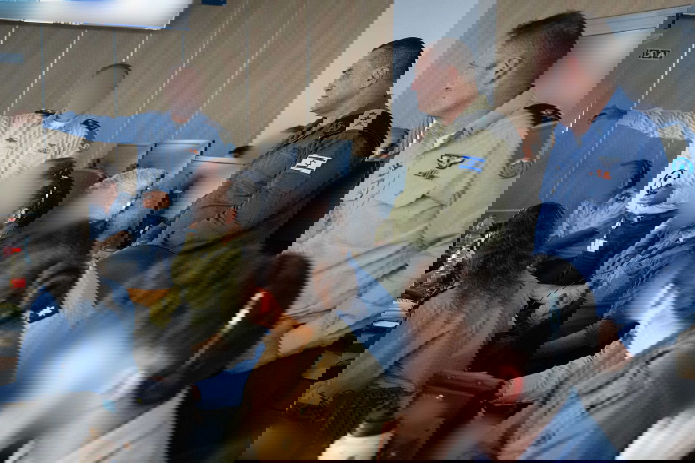 הרמטכ"ל עם לוחמי חיל האוויר