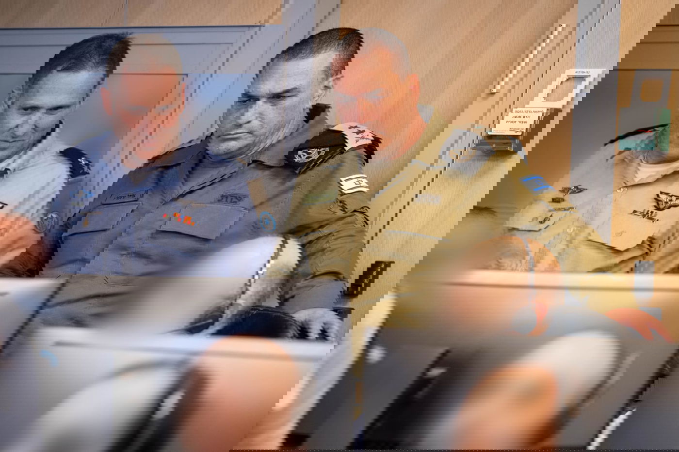 הרמטכ"ל עם לוחמי חיל האוויר