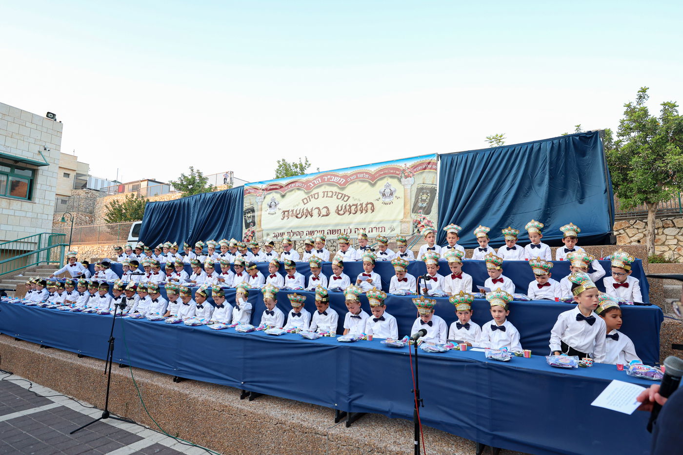  סיום ספר בראשית בתלמוד תורה 'תשב"ר הרב' ברכסים