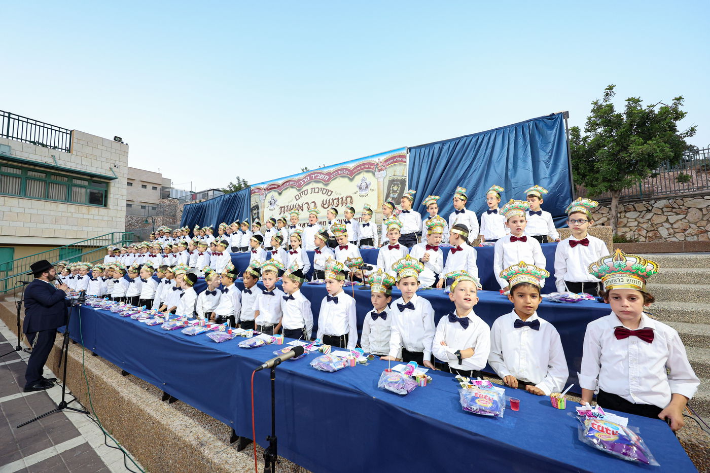  סיום ספר בראשית בתלמוד תורה 'תשב"ר הרב' ברכסים